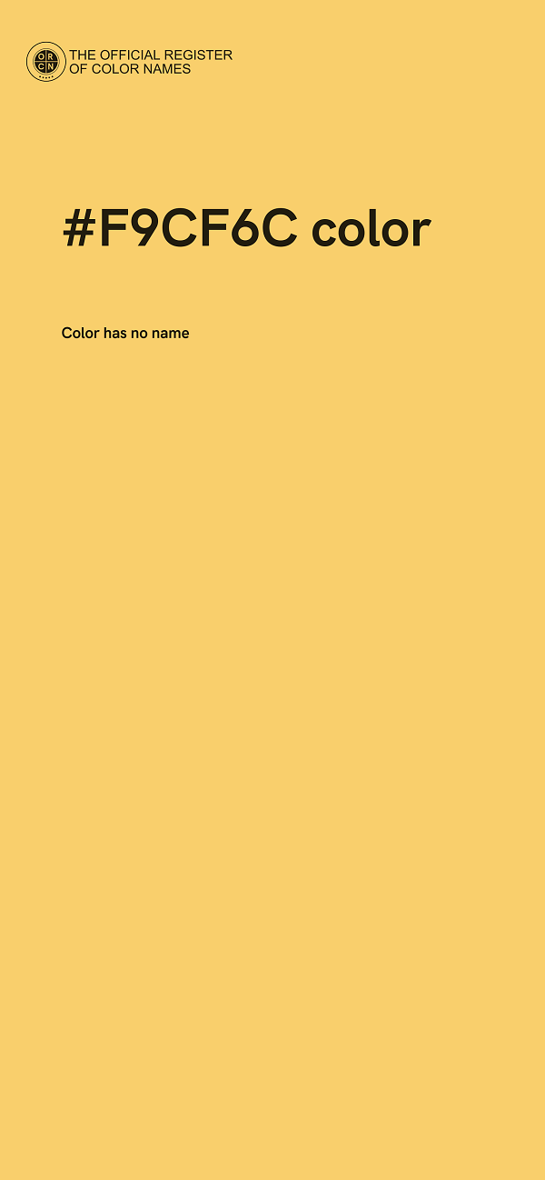 #F9CF6C color image
