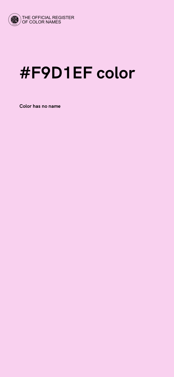#F9D1EF color image