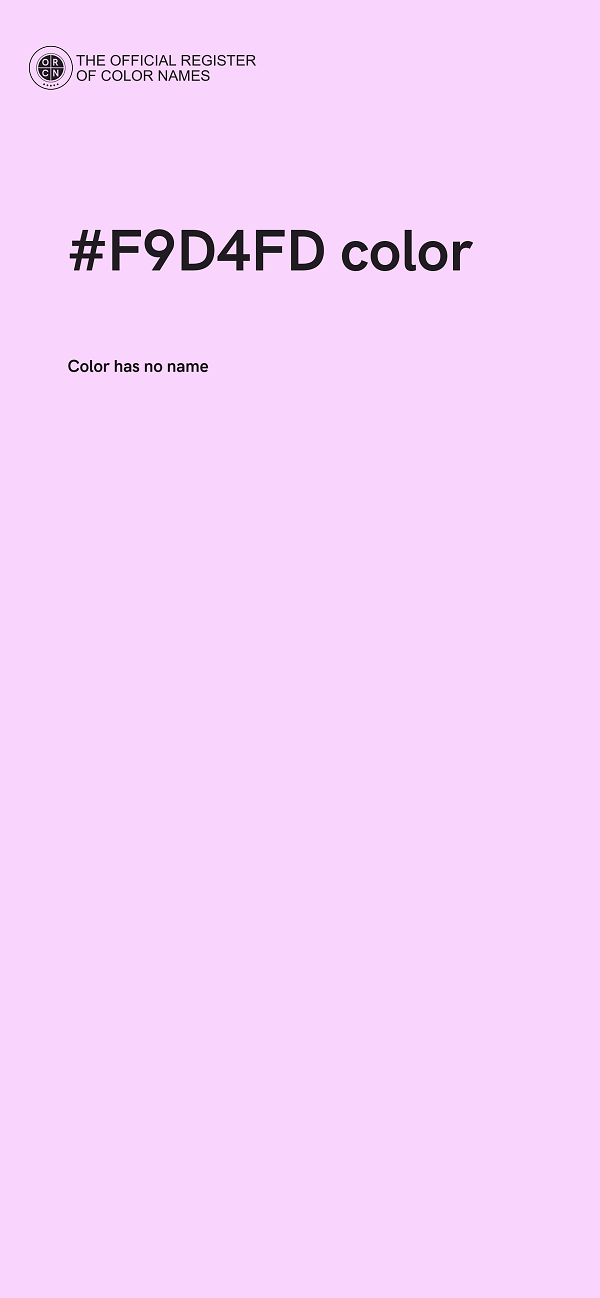 #F9D4FD color image