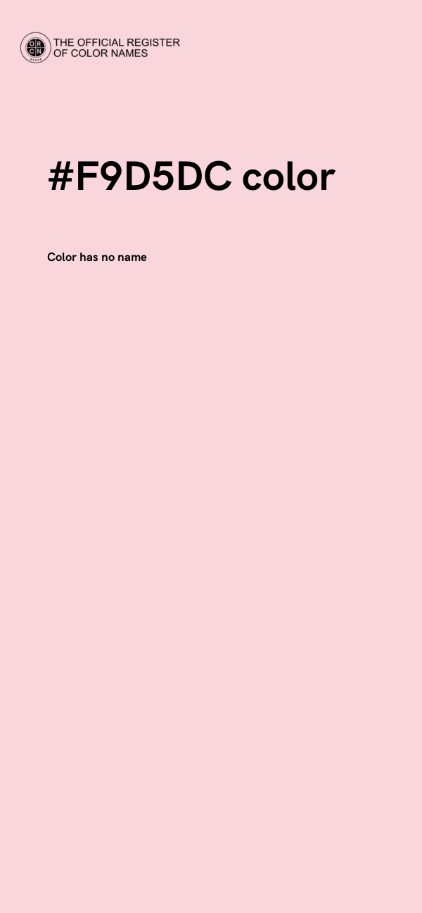 #F9D5DC color image