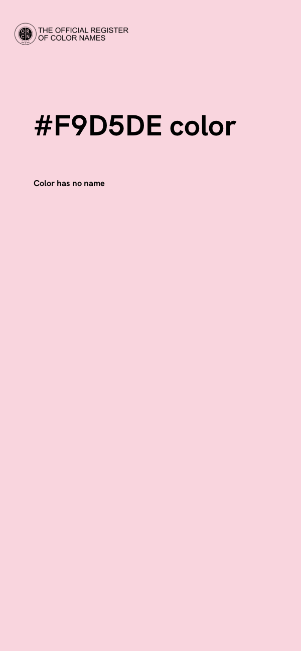 #F9D5DE color image