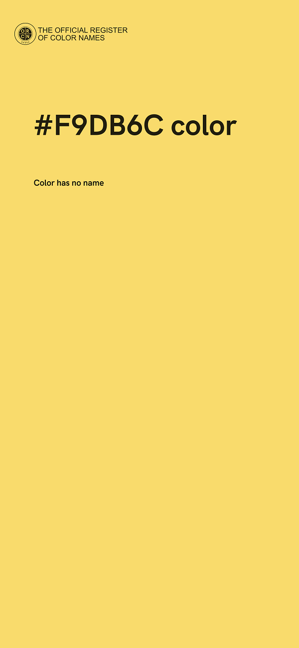 #F9DB6C color image