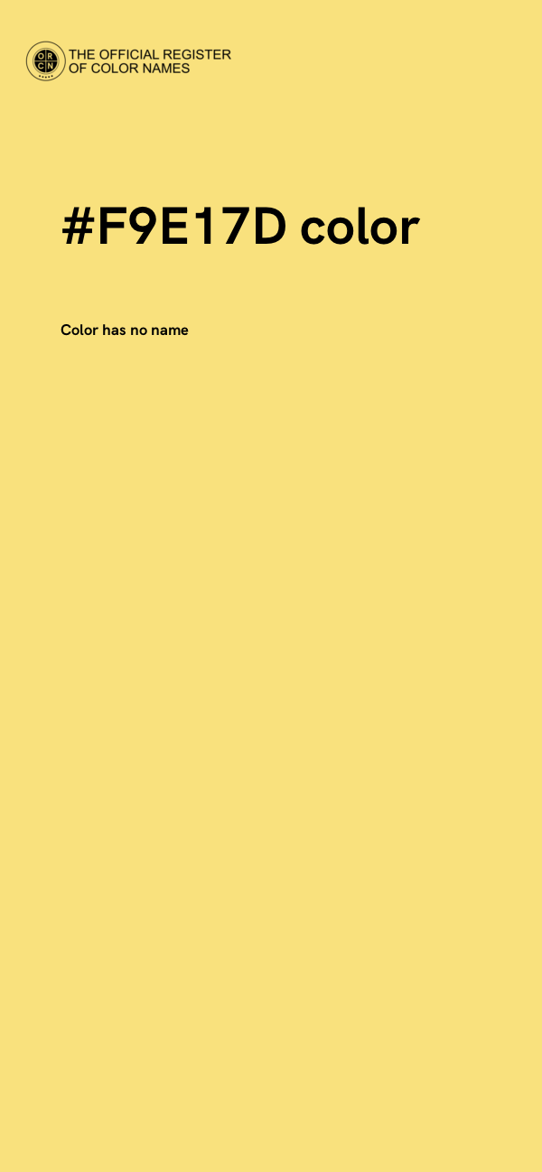 #F9E17D color image