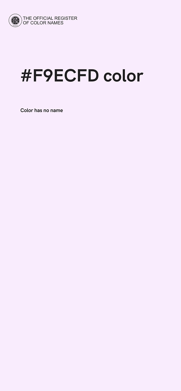 #F9ECFD color image