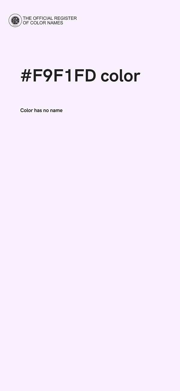 #F9F1FD color image