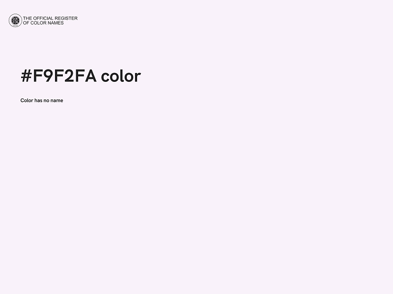 #F9F2FA color image