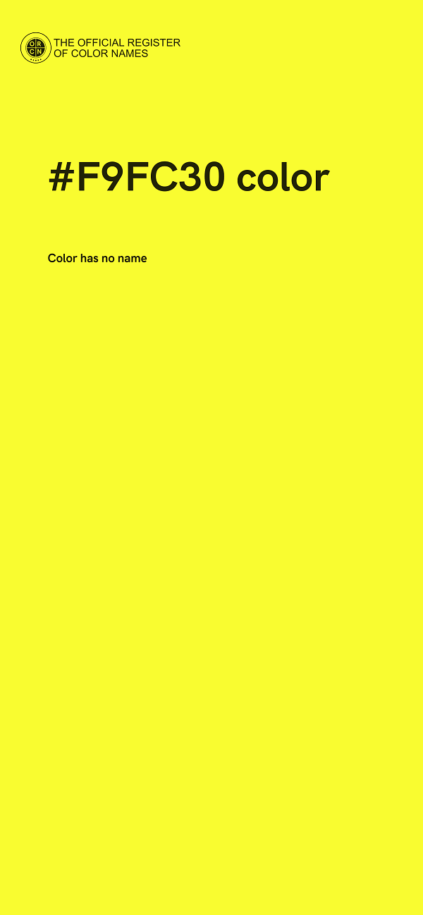 #F9FC30 color image