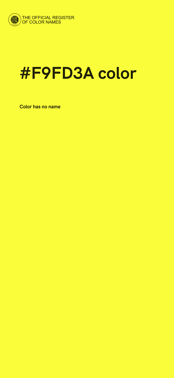 #F9FD3A color image