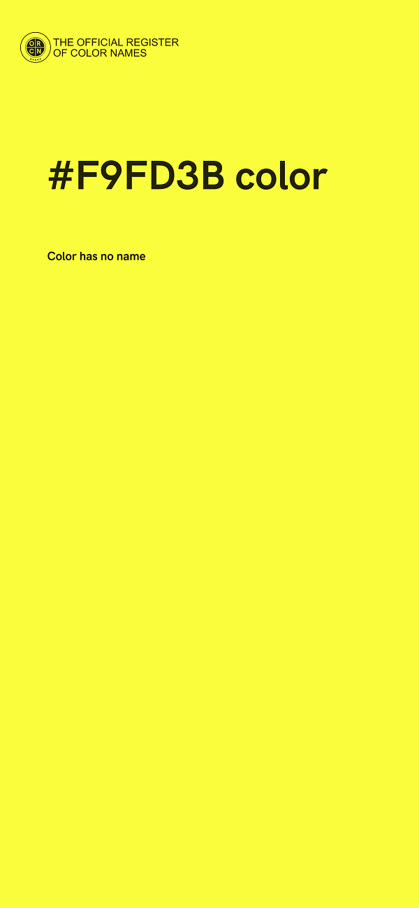 #F9FD3B color image