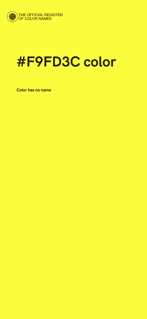 #F9FD3C color image