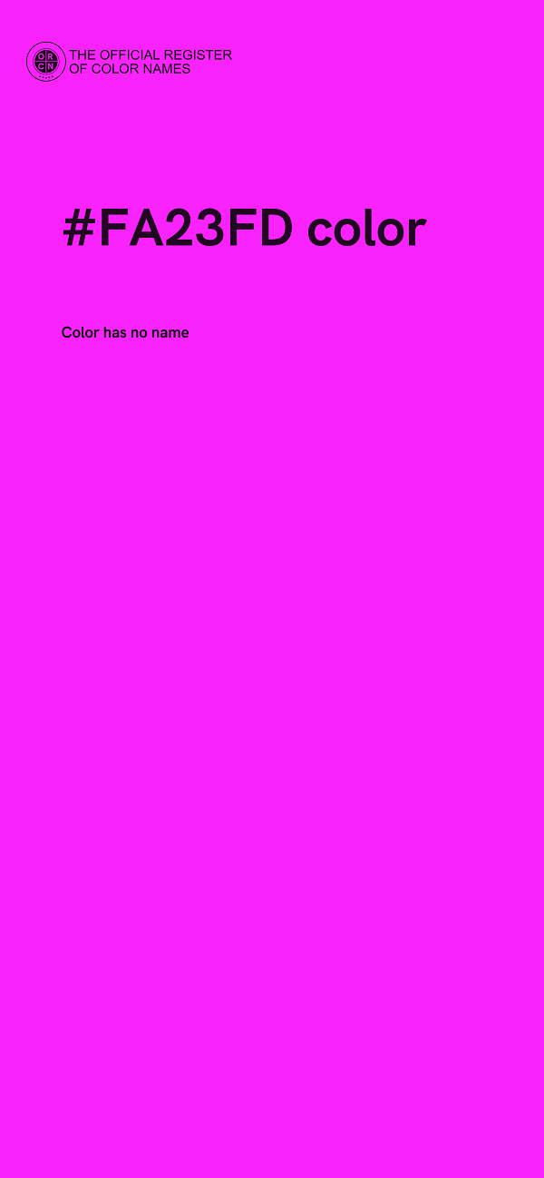 #FA23FD color image