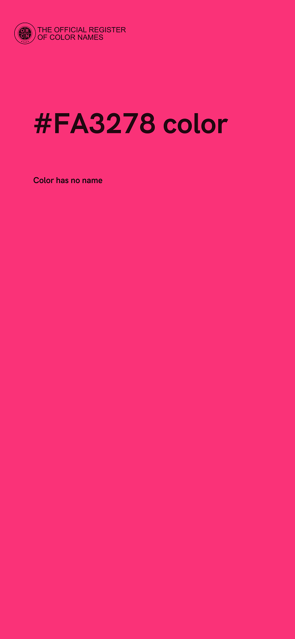 #FA3278 color image
