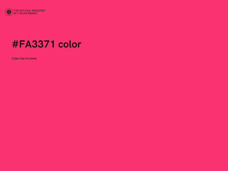 #FA3371 color image