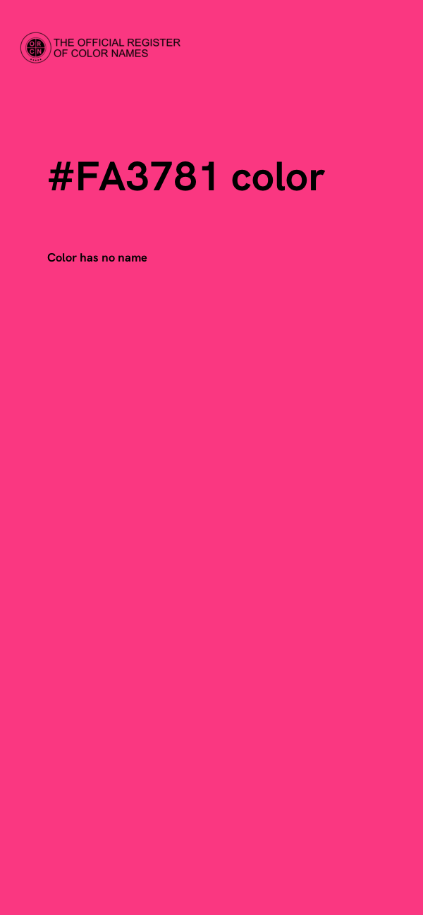 #FA3781 color image