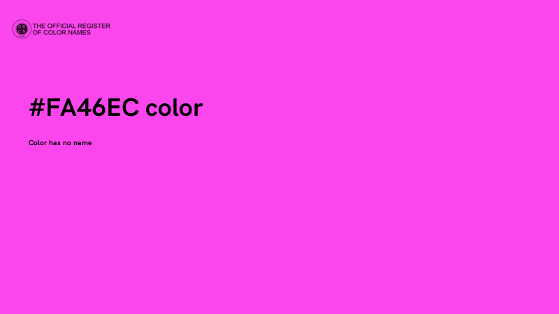 #FA46EC color image