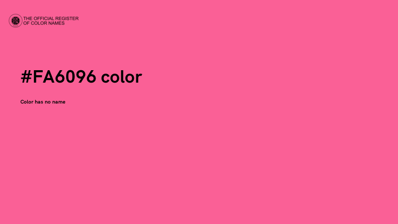#FA6096 color image