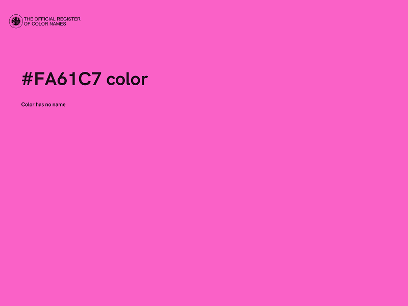 #FA61C7 color image