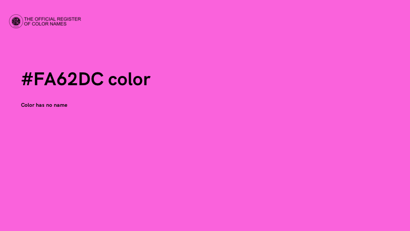 #FA62DC color image