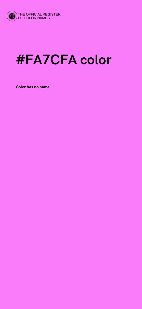#FA7CFA color image