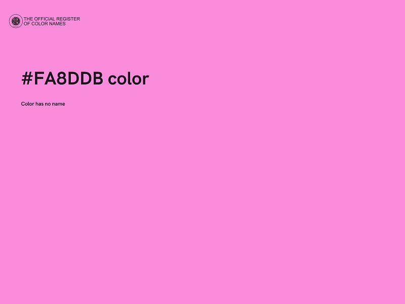 #FA8DDB color image