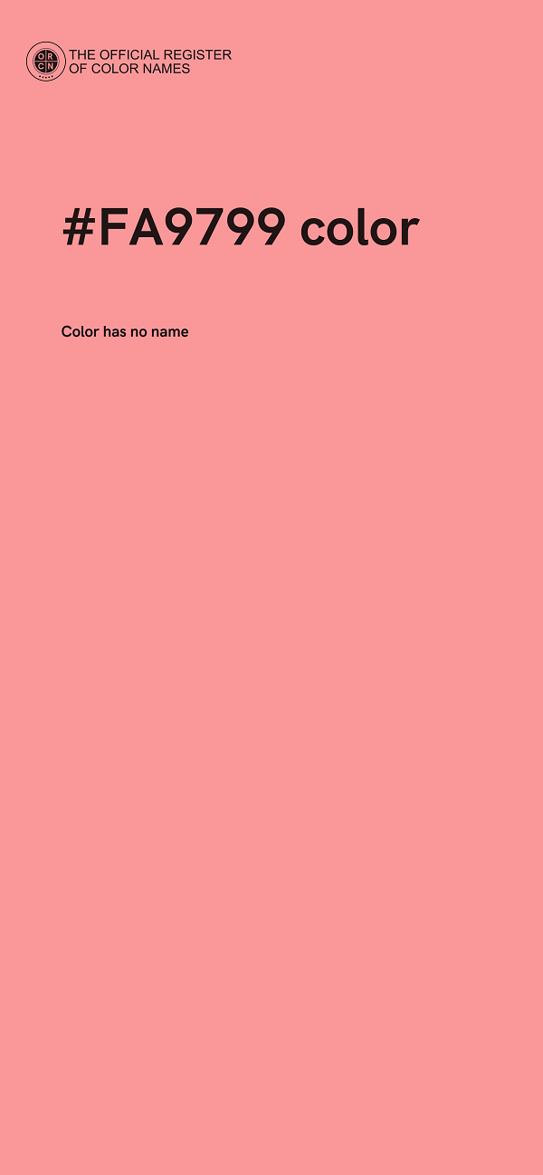#FA9799 color image
