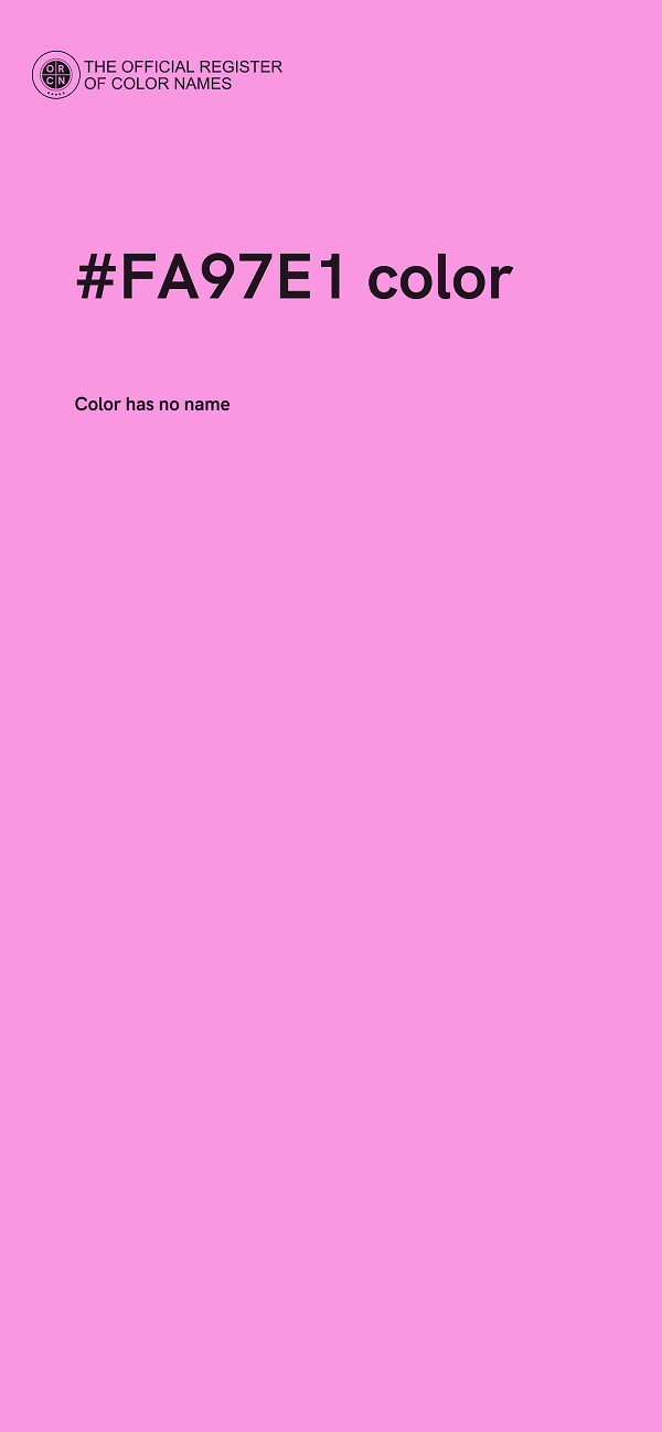 #FA97E1 color image