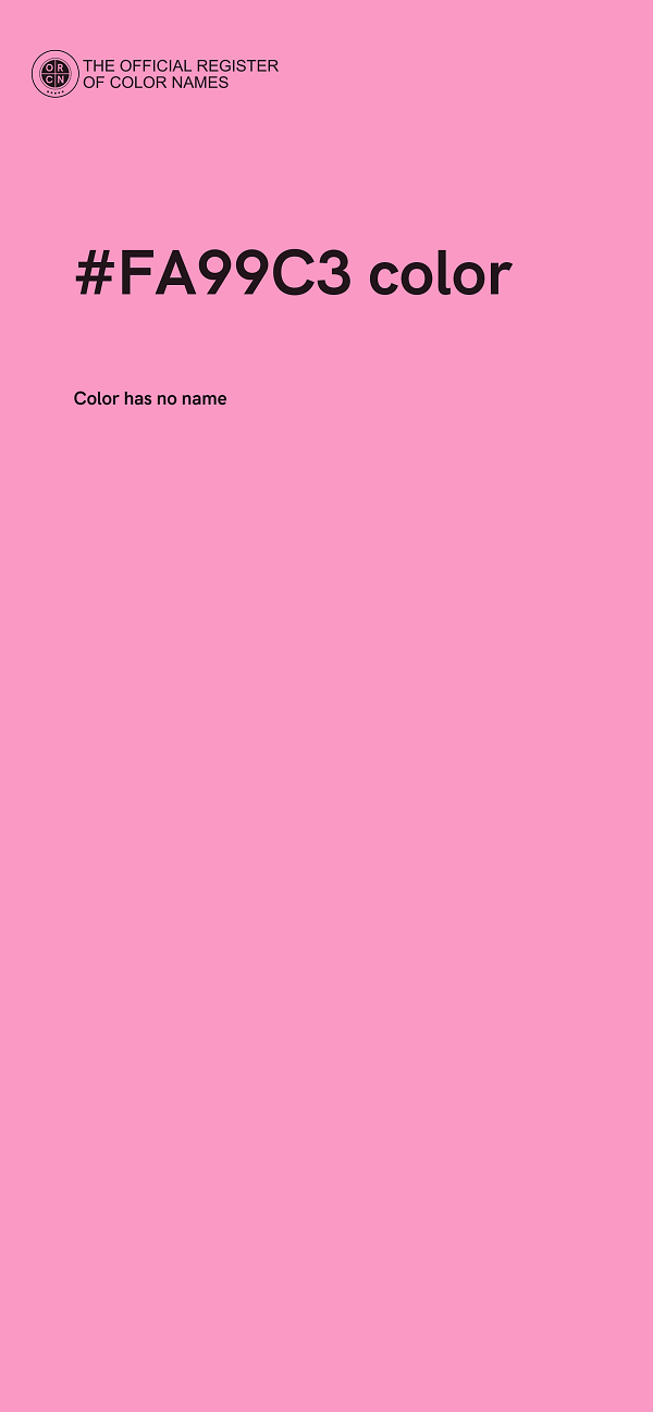 #FA99C3 color image