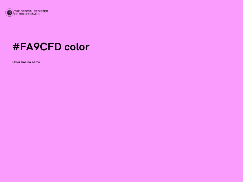 #FA9CFD color image