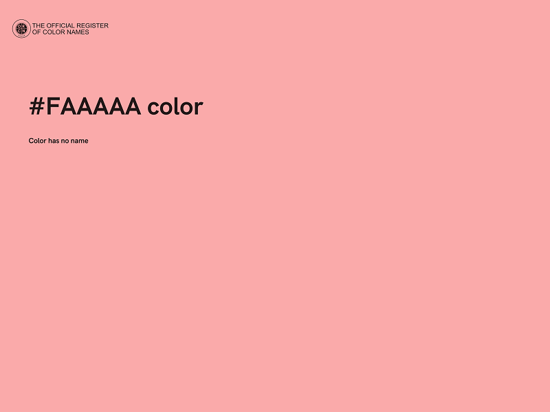 #FAAAAA color image