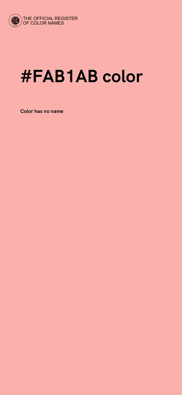 #FAB1AB color image