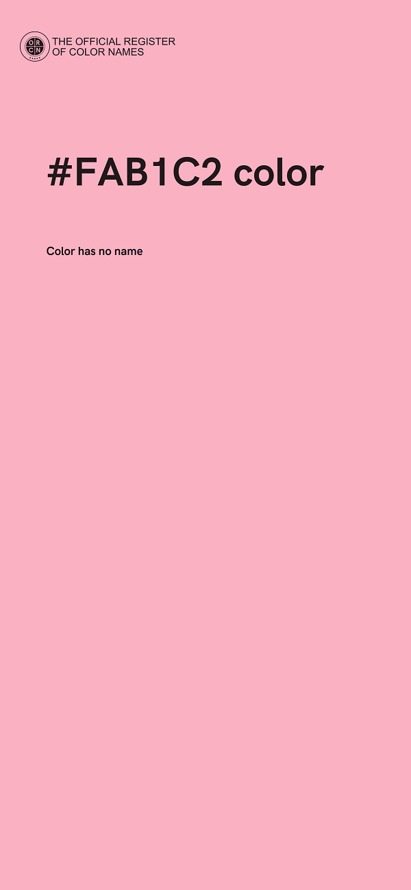 #FAB1C2 color image