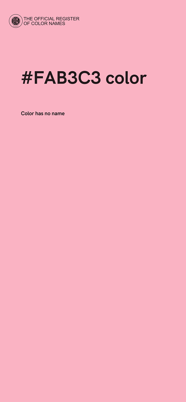 #FAB3C3 color image