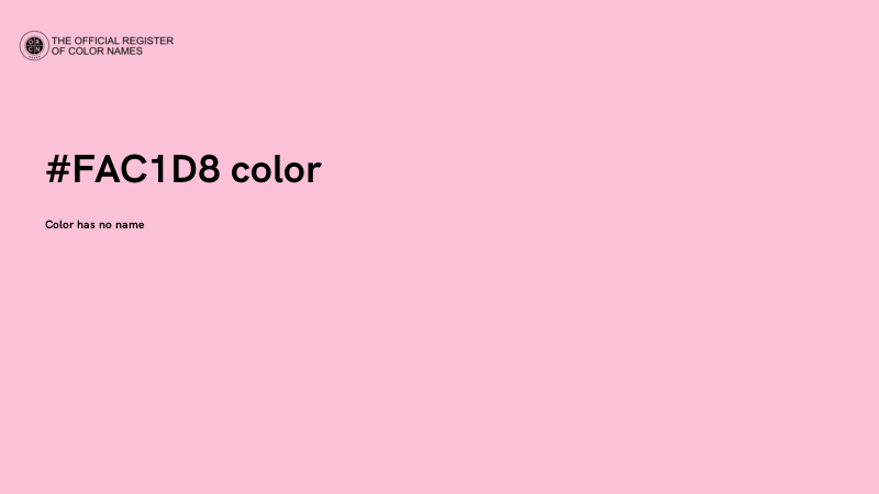 #FAC1D8 color image