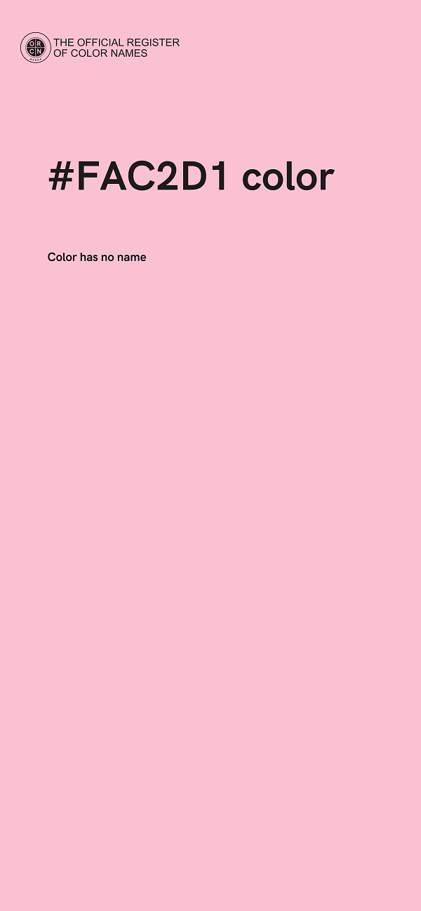 #FAC2D1 color image