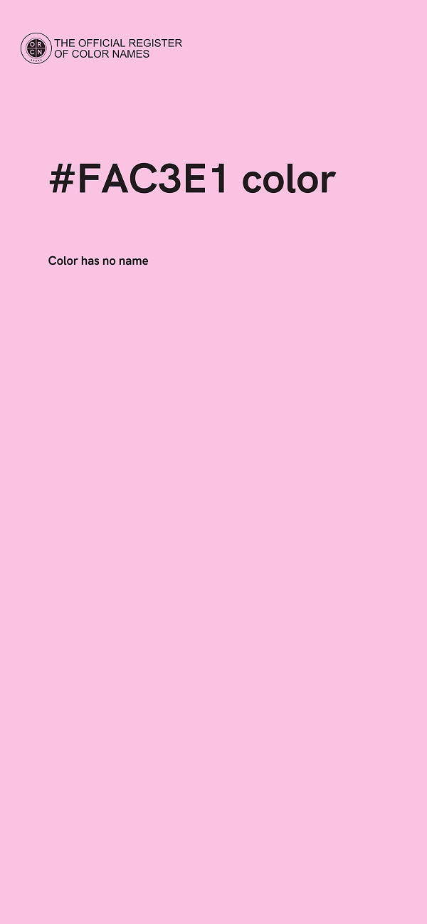 #FAC3E1 color image