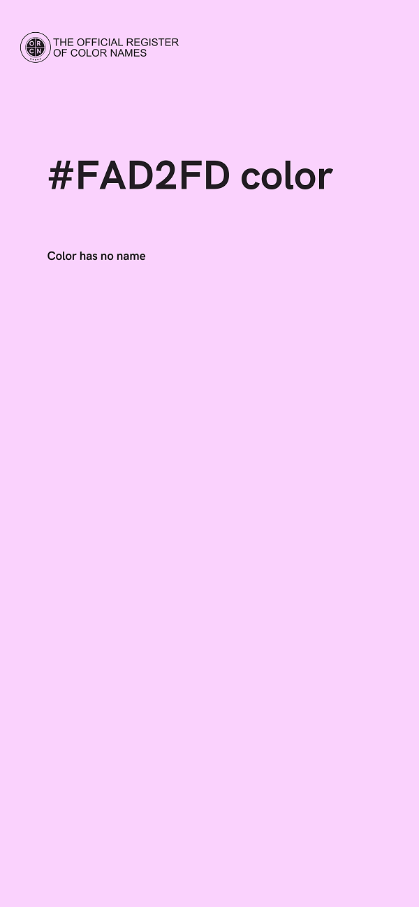 #FAD2FD color image
