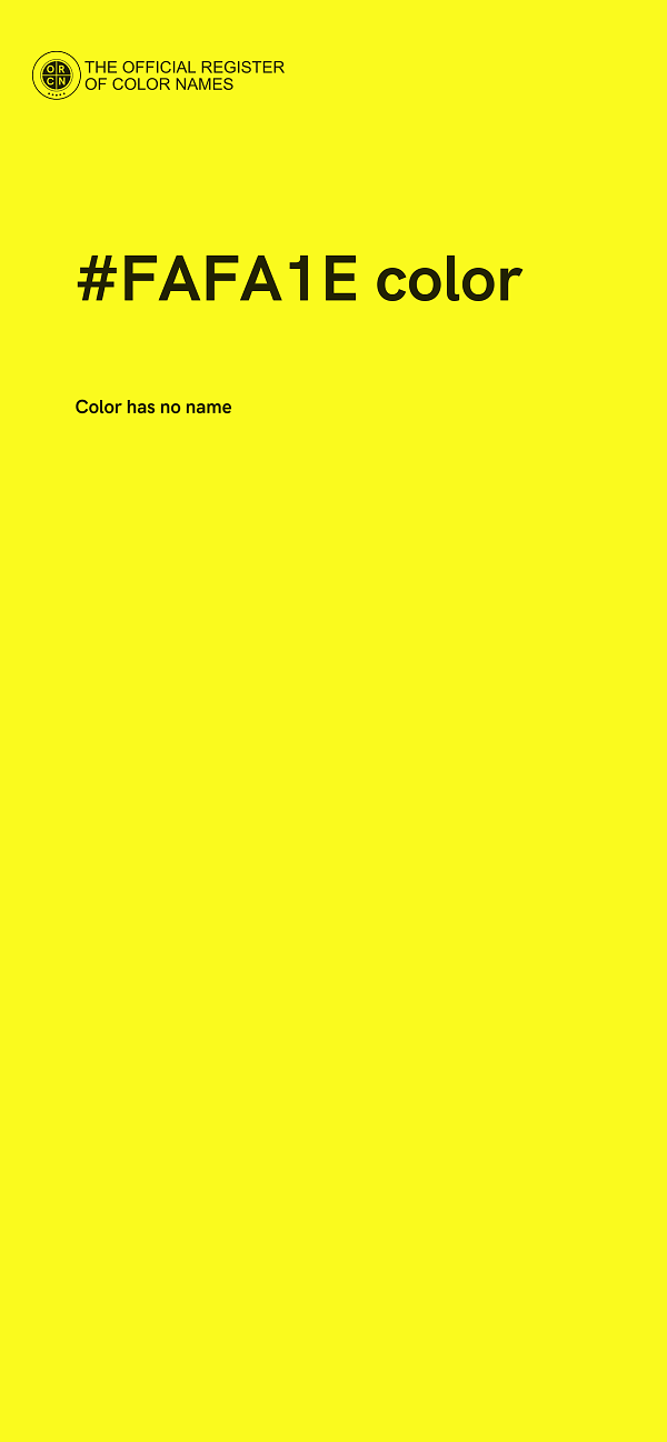 #FAFA1E color image