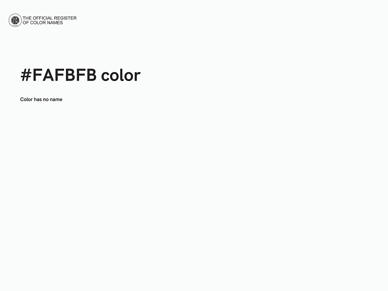 #FAFBFB color image