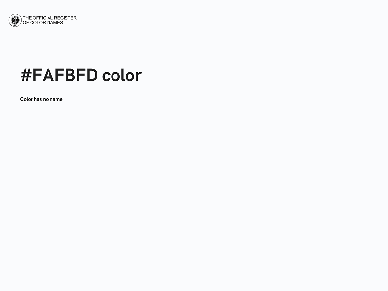 #FAFBFD color image