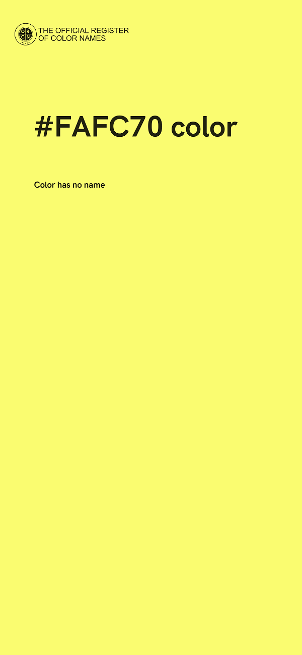 #FAFC70 color image