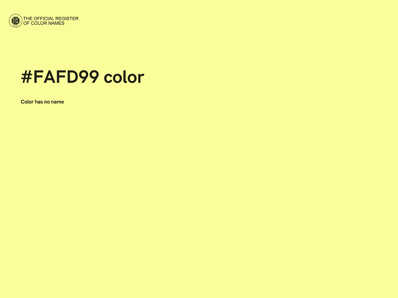 #FAFD99 color image