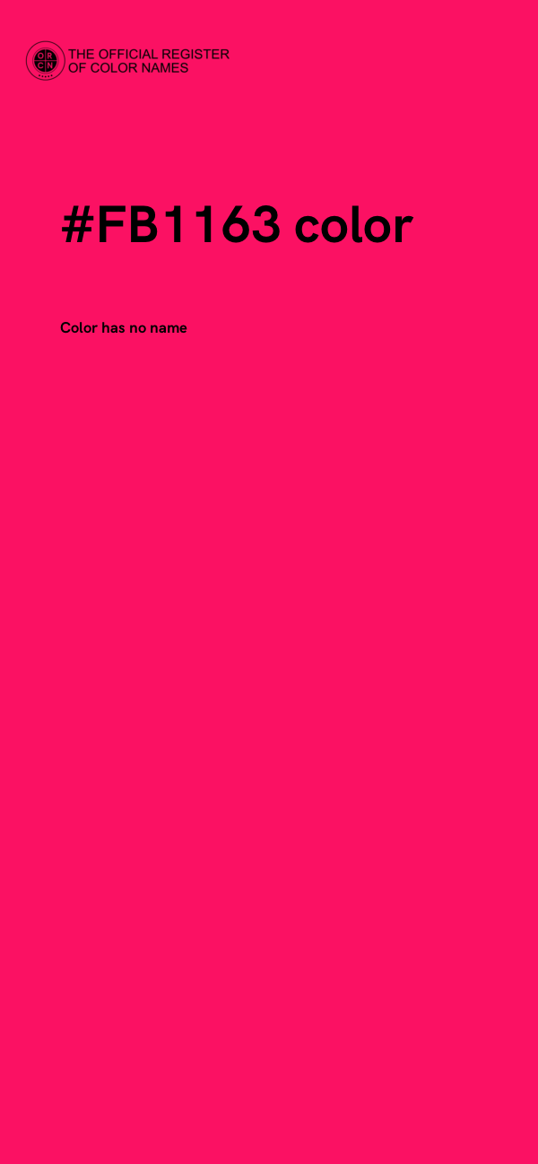 #FB1163 color image