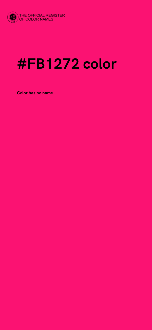 #FB1272 color image