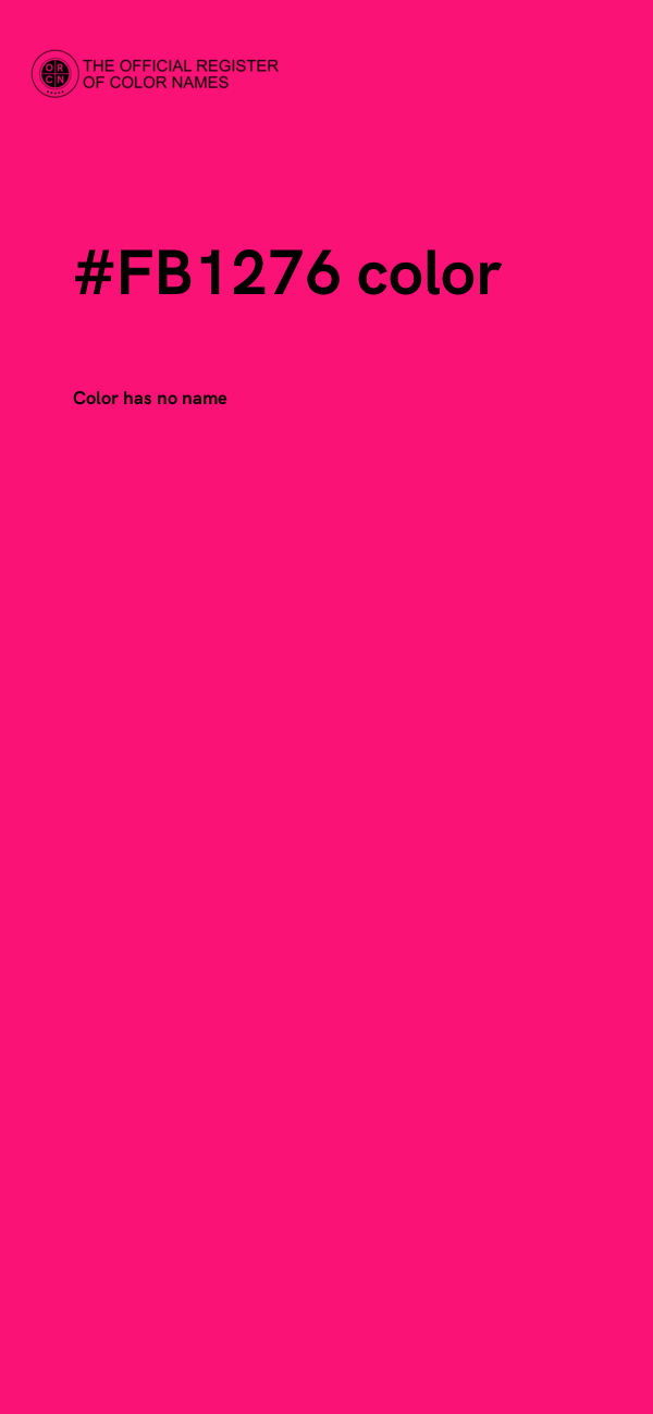 #FB1276 color image