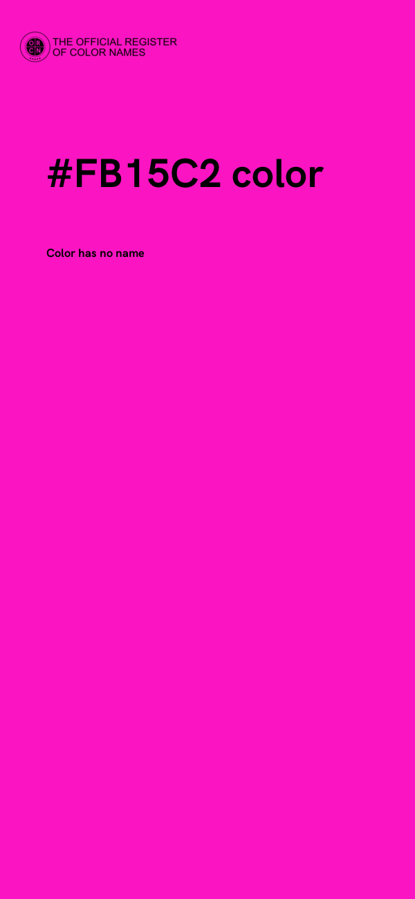 #FB15C2 color image