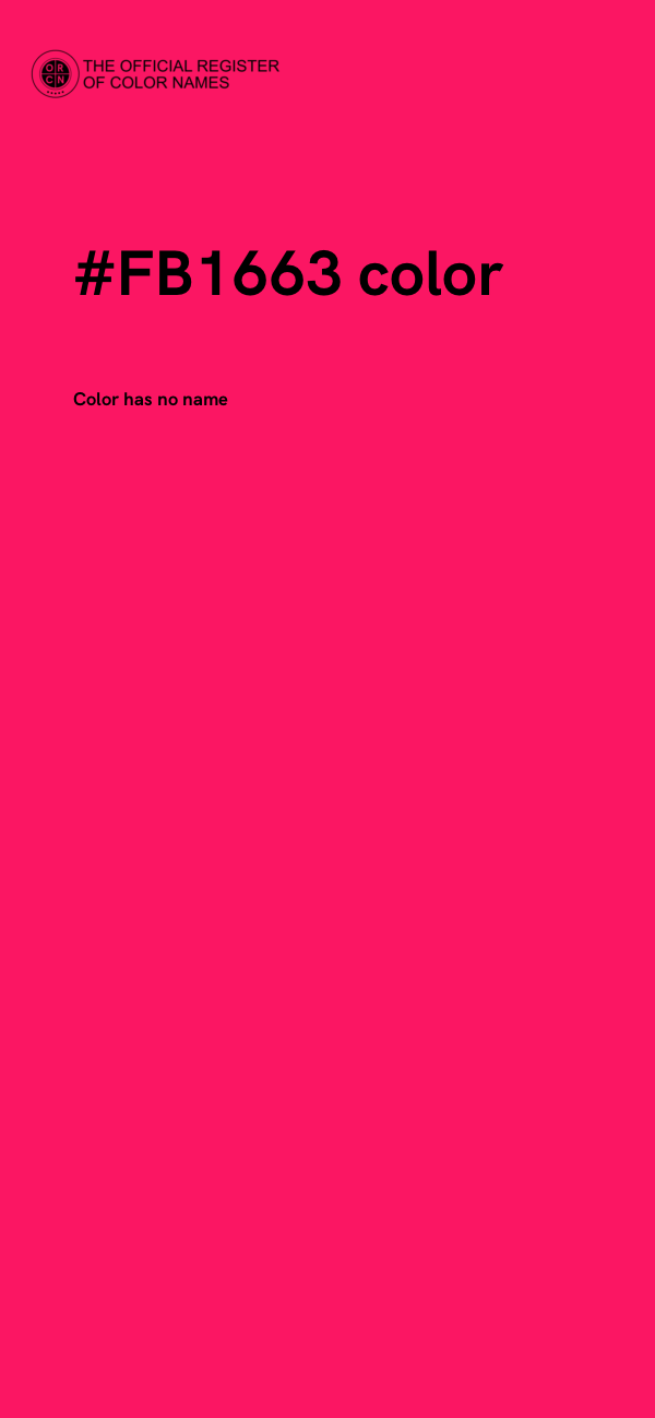 #FB1663 color image