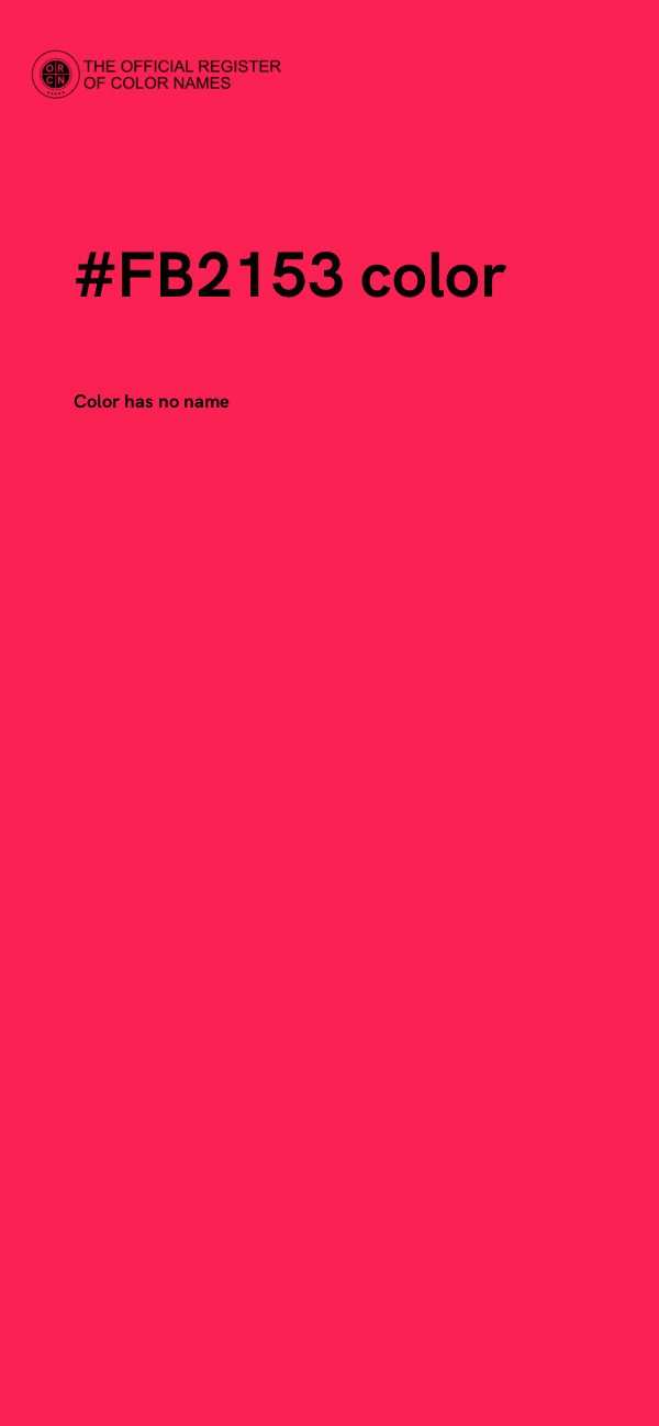 #FB2153 color image