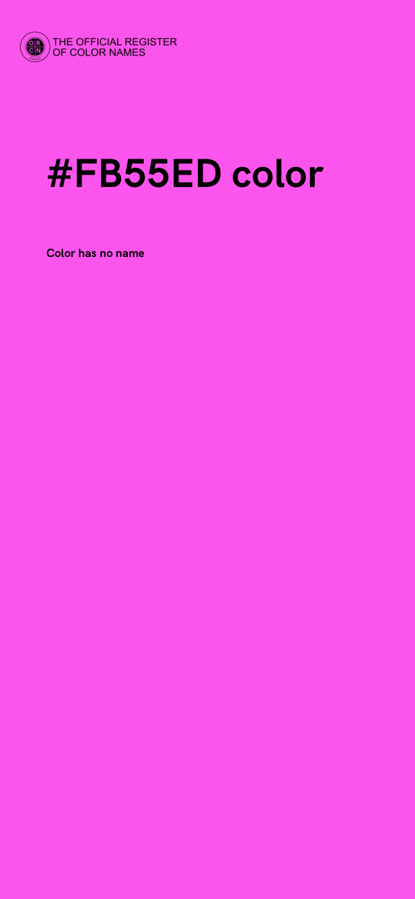 #FB55ED color image