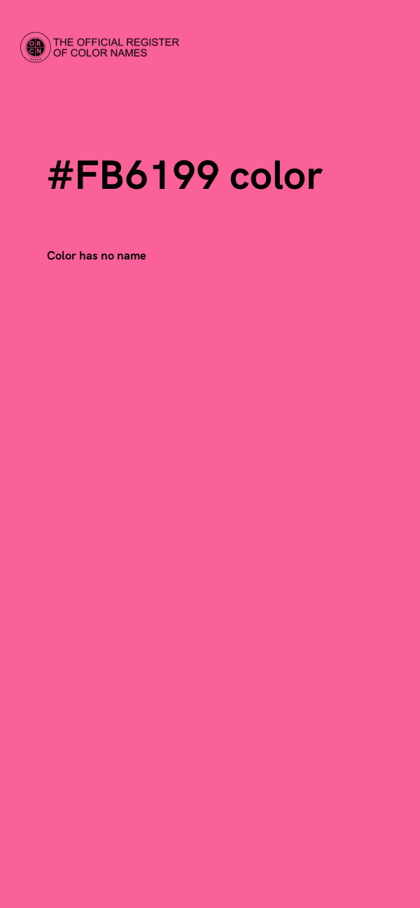 #FB6199 color image