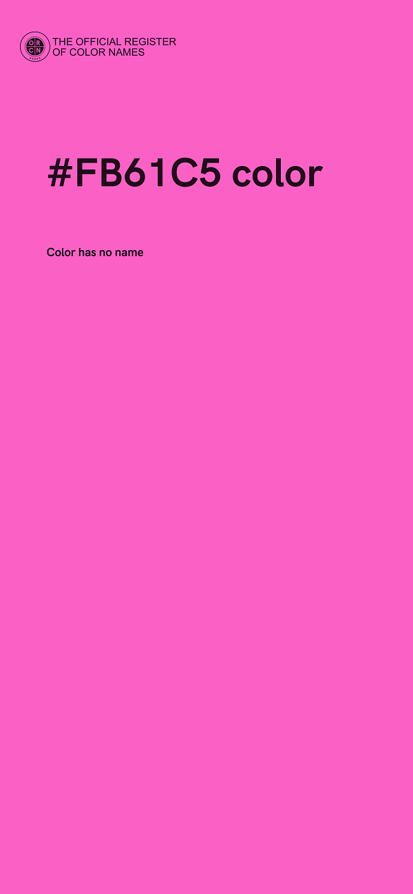 #FB61C5 color image